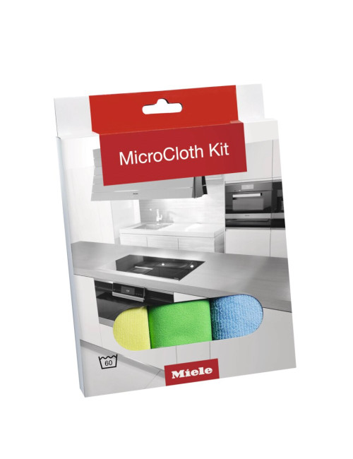 MIELE Zestaw ściereczek MicroCloth|3 szt. HIQ STUDIO - NOWY SĄCZ